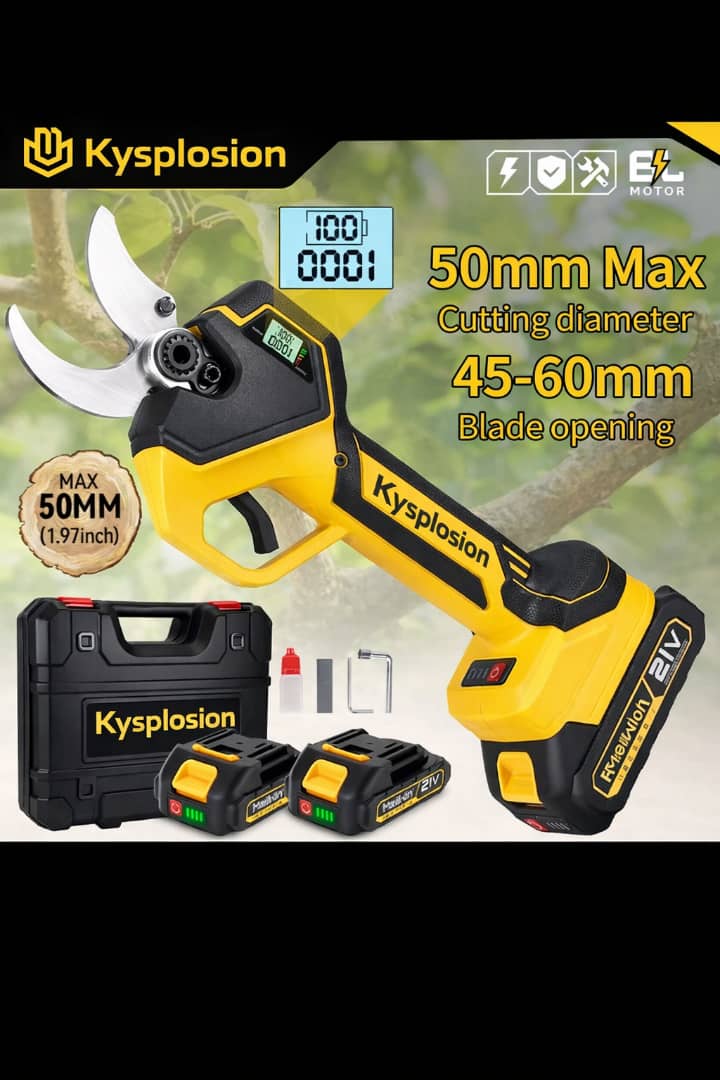 Forbici da potatura elettriche professionali 50mm